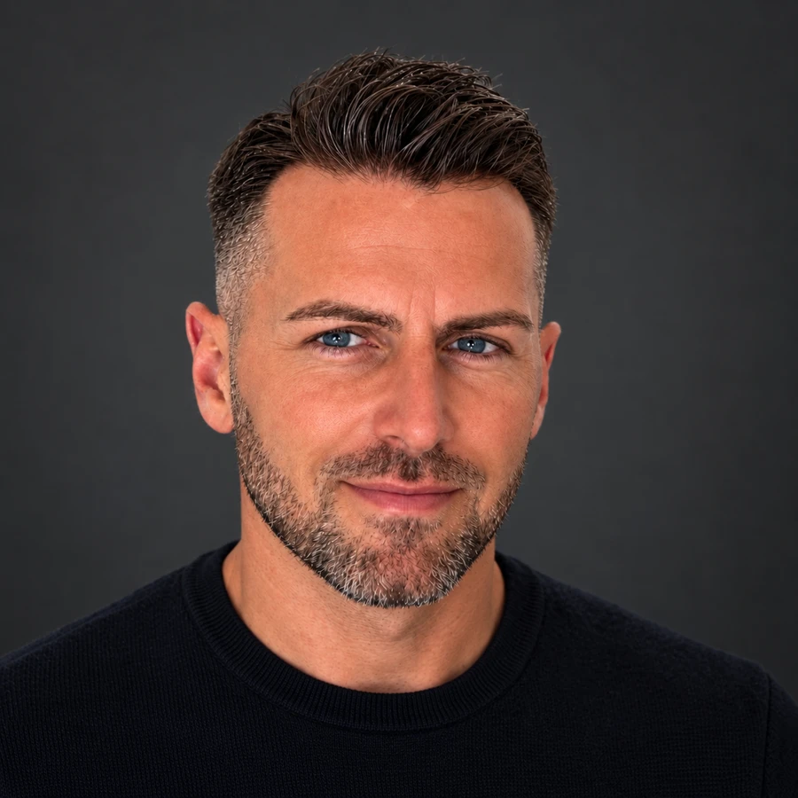 Portrait de Davy B, Gérant
